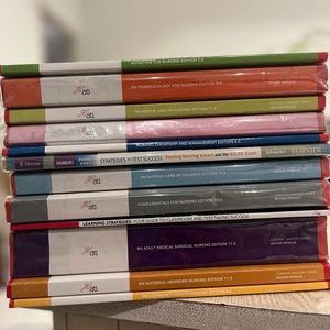 ATI Nursing Books Bundle 12 Books